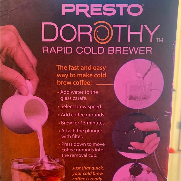 NWT Rapid Cold Brewer - Picture 5 of 5